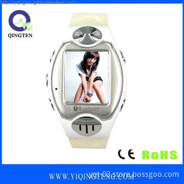 Touch screen watch mobile with camera